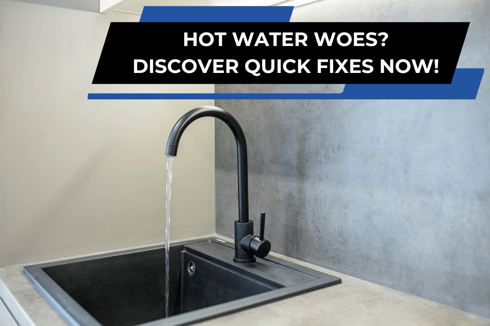 Flowing kitchen faucet without hot water